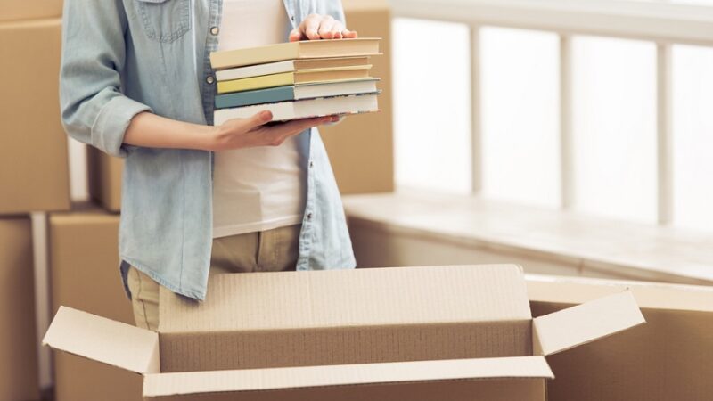 your books for moving