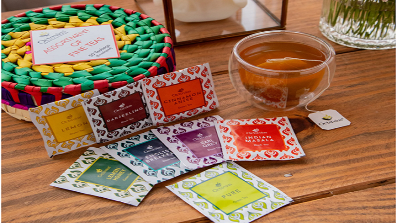 Corporate tea gift set